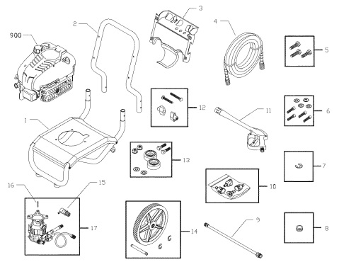 Craftsman Pressure Washer 580752420 Parts